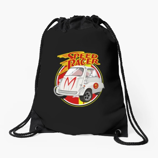 Speed Racer Car Drawstring Bags