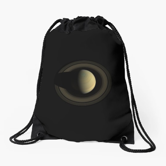 Saturn The Jewel of the Solar System Drawstring Bags