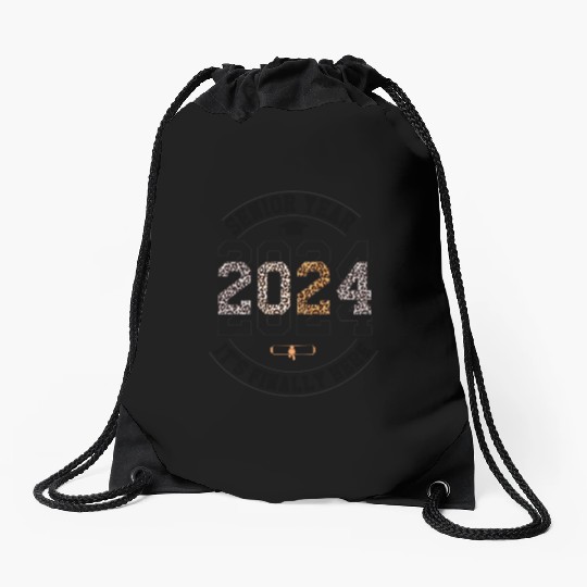 Senior Year 2024 It s Finally Here Drawstring Bags
