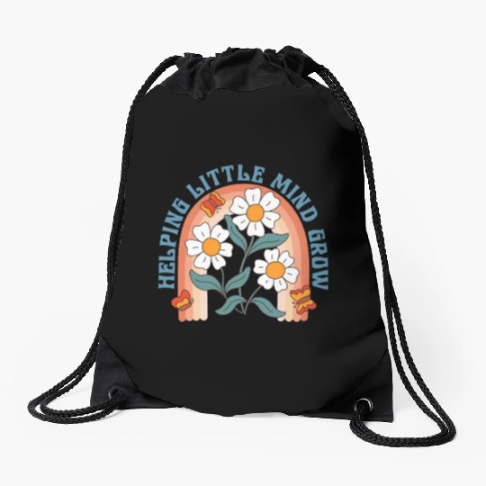 Teacher Assistant Drawstring Bags