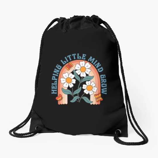 Teacher Assistant Drawstring Bags
