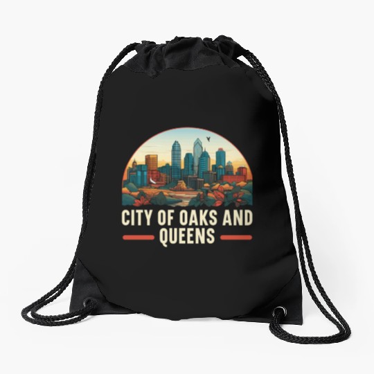 Charlotte North Carolina USA America United States Drawstring Bags