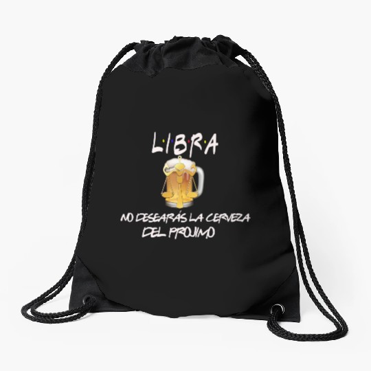 Libra Friends Berr Lovers Drawstring Bags
