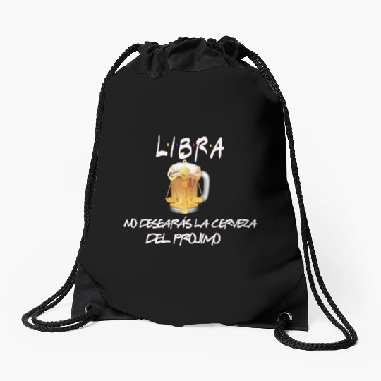 Libra Friends Berr Lovers Drawstring Bags