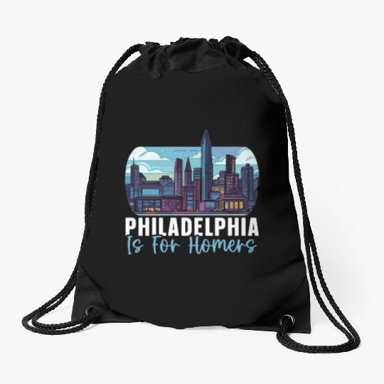 Philadelphia City Pennsylvania USA United States Drawstring Bags