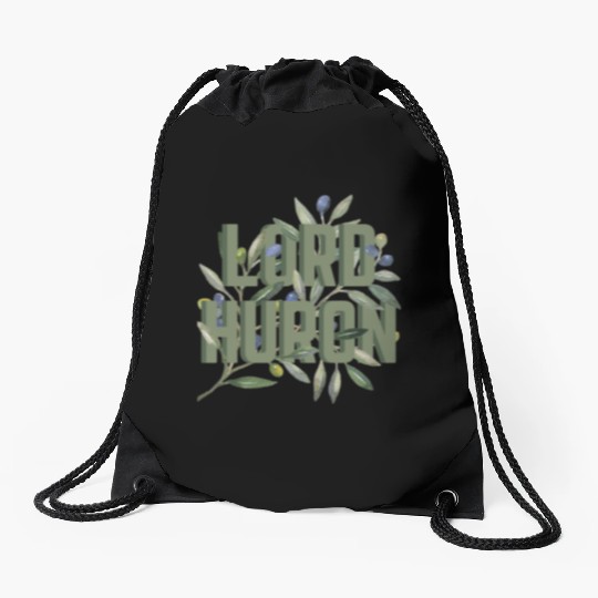 Lord Huron Olive Branch Drawstring Bags