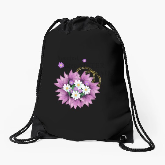 STEP SISTER Drawstring Bags