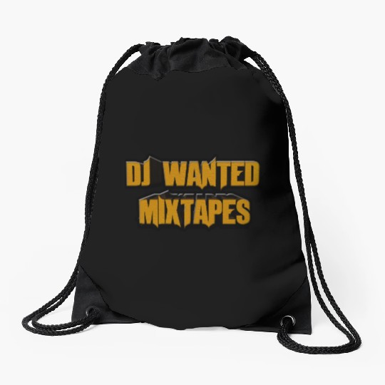 Popular Youtube Mixtape Dj Logo Drawstring Bags