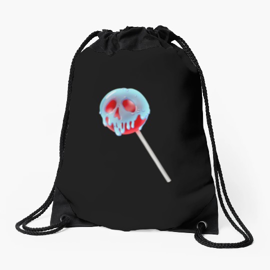 Poison Apple Halloween Candy Lollipop Drawstring Bags