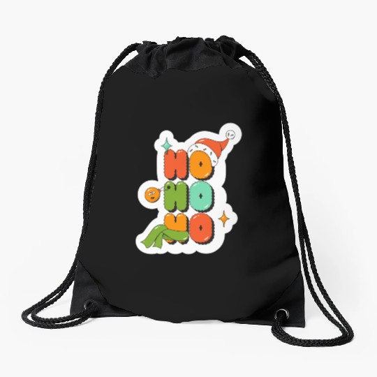 Have a holly jolly christmas Drawstring Bags