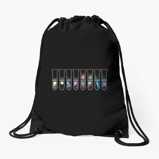 Science Drawstring Bags, Mercury Venus Earth Mars Planets