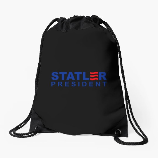 Statler and Waldorf For President Drawstring Bags