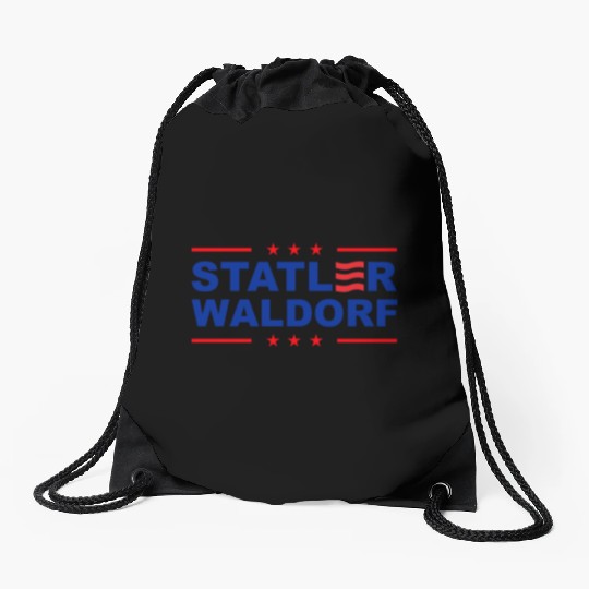 Statler and Waldorf Drawstring Bags