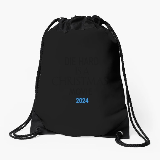 "Yippee Ki-Yay Christmas: Embracing Die Hard as a Drawstring Bags