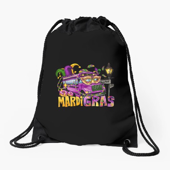 Mardi Gras Drawstring Bags