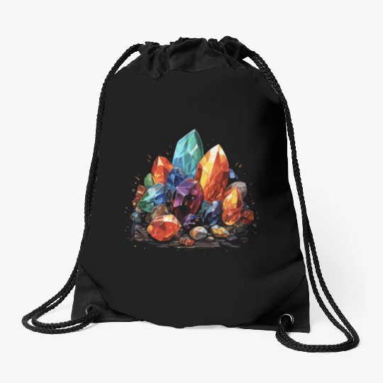 Lapidary Artist Gemstone Stone Collecting Stone Drawstring Bags