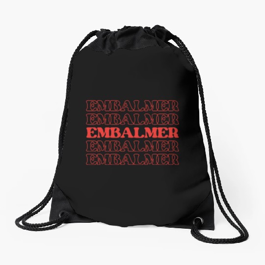 Embalmer Mortician Funeral Director Undertake Drawstring Bags