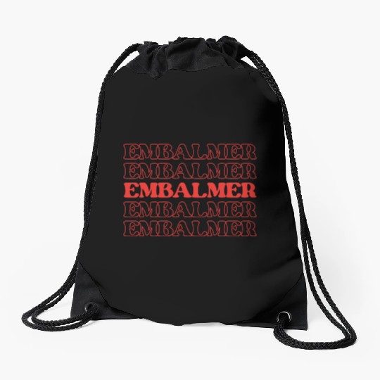 Embalmer Mortician Funeral Director Undertake Drawstring Bags