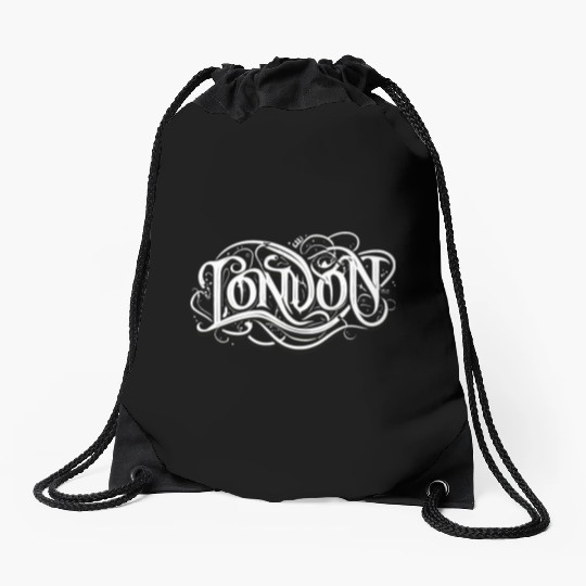 London Metalheads - London Metal Music Headbanger Drawstring Bags