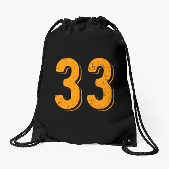 33 Number Vintage Hey Arnold Drawstring Bags