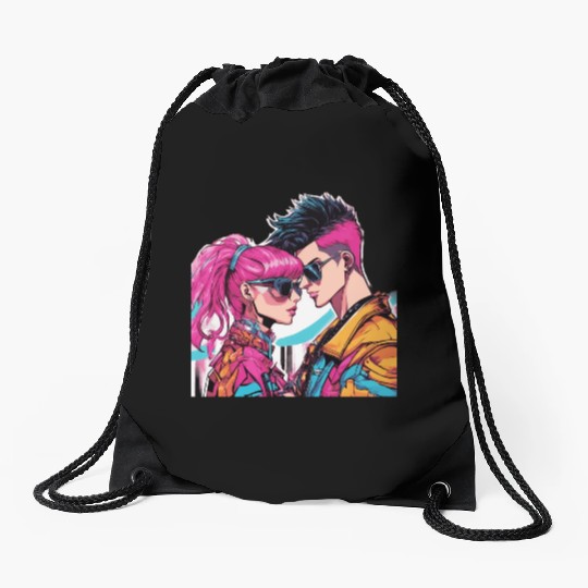 Y2K Fashion Drawstring Bags
