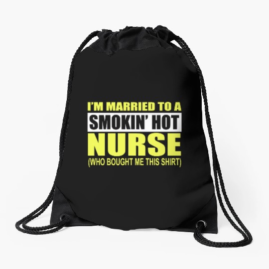 nurse 2 Drawstring Bags