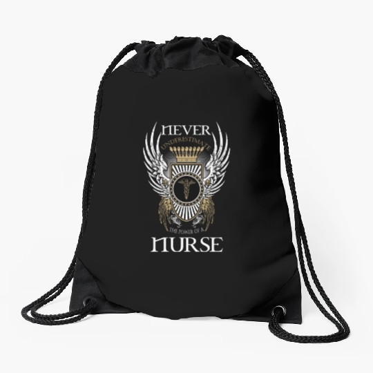 Never Underestimate The Power Of A Nurse Drawstring Bags