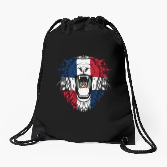 Dominican Republic Drawstring Bags