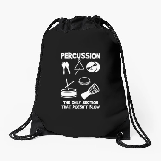 Drummer Marching Band Orchestra Percussion Drawstring Bags