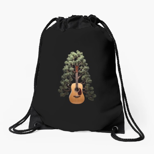 Acoustic Guitar Drawstring Bags Tree of Life Guitar