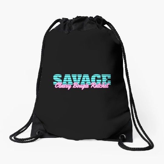 Savage Classy Bougie Ratchet Drawstring Bags