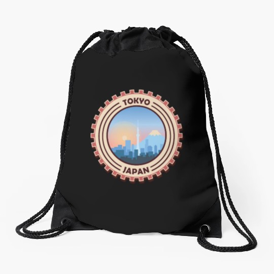 Tokyo Forever Traveler And Nature Lover Gift Drawstring Bags