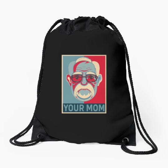 Funny Sigmund Freud Psychology Psychologist Drawstring Bags