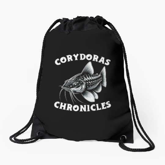 Corydoras Catfish Fish Lover Freshwater Aquarium Drawstring Bags