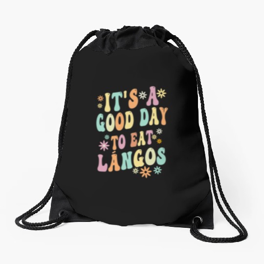 Langos Hungarian Cuisine Drawstring Bags