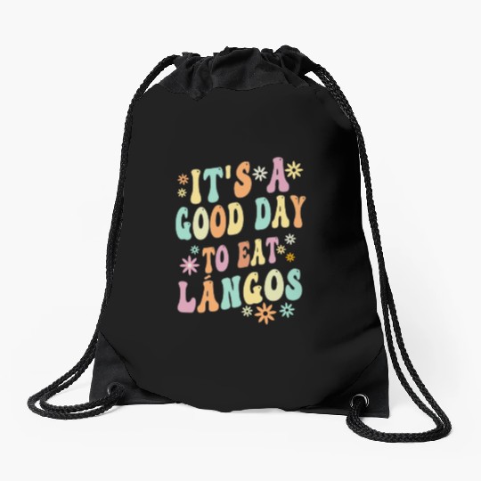 Langos Hungarian Cuisine Drawstring Bags