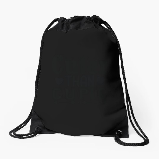 Cuter Than Cupid - Valentines Day Designs Drawstring Bags