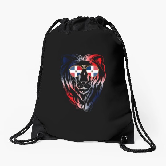 Dominican Republic Drawstring Bags