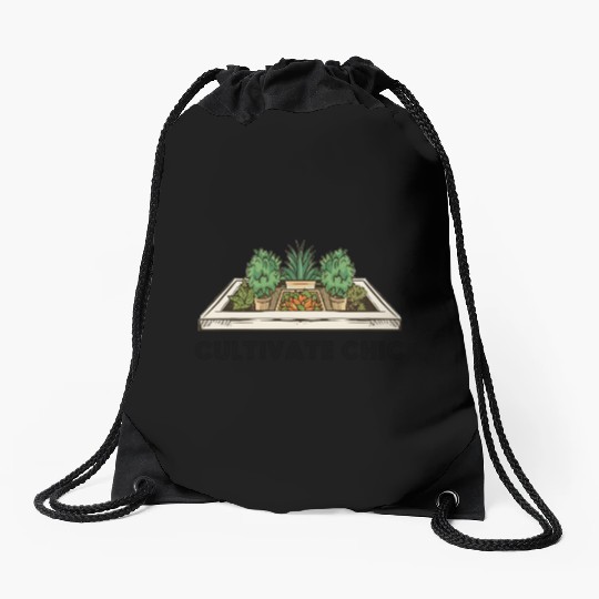 Urban Harvest Cultivate Chic Drawstring Bags