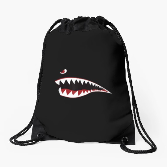 p-51 mustangs p-40 warhawks Drawstring Bags