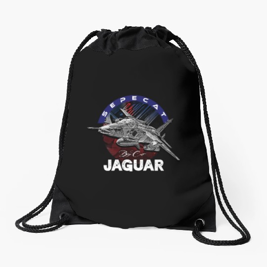 Sepecat Jaguar British-French Fighterjet Military Drawstring Bags