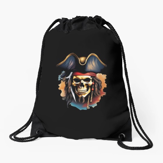 Ocean Raiders Drawstring Bags