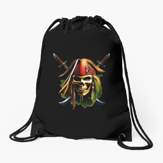 Ocean Raiders Drawstring Bags
