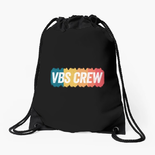VBS Colorful Bible Vacation School Love Drawstring Bags