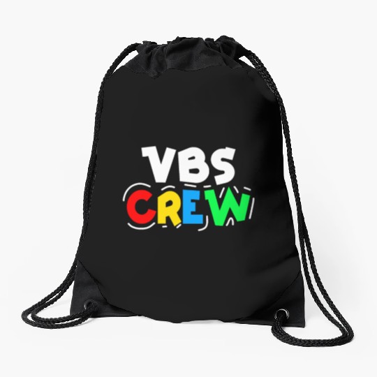 VBS Colorful Bible Vacation School Love Drawstring Bags