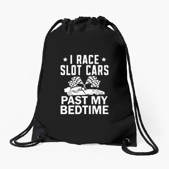 Slot Car Racing Toy RC Car Racer Drawstring Bags
