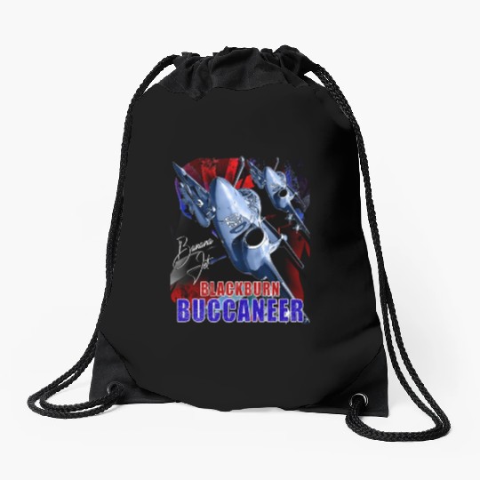 Blackburn Buccaneer Fighter Jet Drawstring Bags