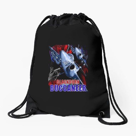 Blackburn Buccaneer Fighter Jet Drawstring Bags