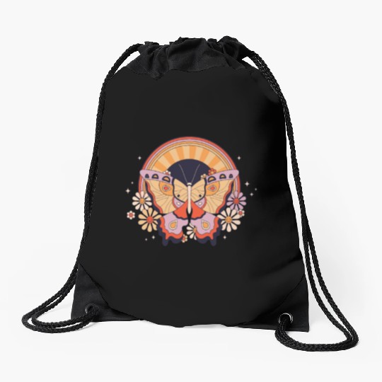 BUTTERFLY Drawstring Bags