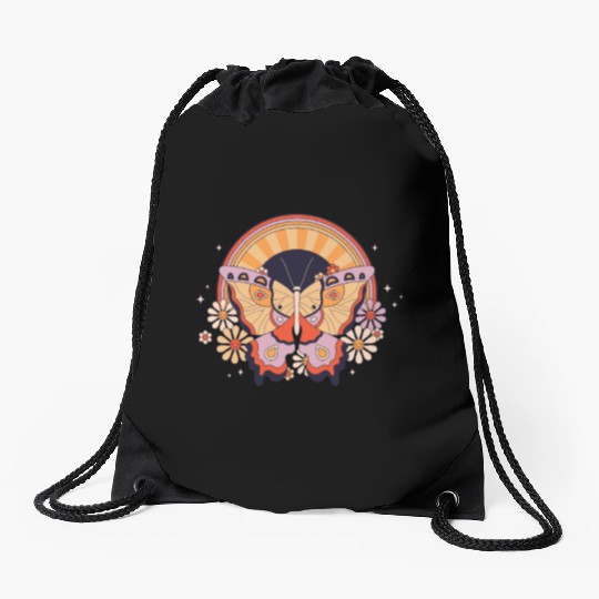 BUTTERFLY Drawstring Bags